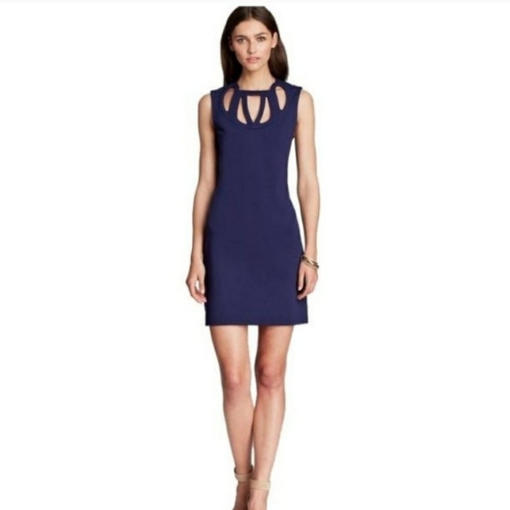 Diane Von Furstenberg Amy Cutout Sleeveless Dress